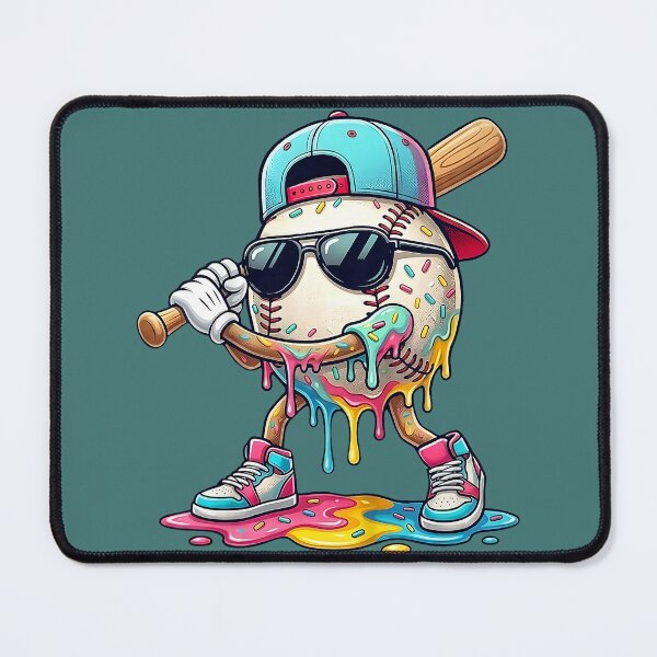 Item preview, Baseball Player Funny Ice Cream Drip Adult Boys Kids Girls designed and sold by meilcannb.