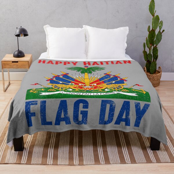 Item preview, Happy Haitian Flag Day Haiti Independence Women Men Kids designed and sold by KathieFaugh.