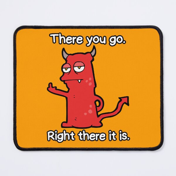 Item preview, Devil Giving the Finger (Funny, Sarcastic) designed and sold by Samso!.