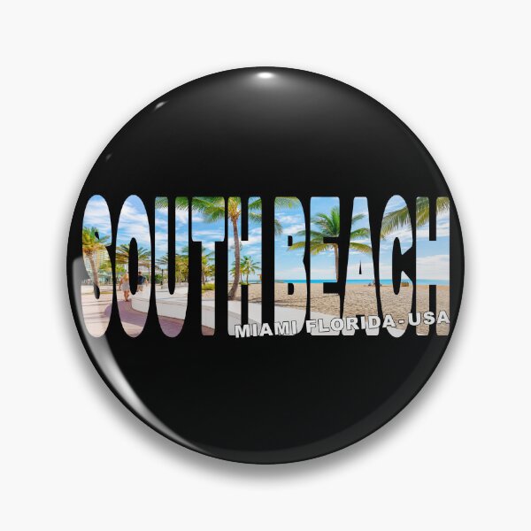 Item preview, SOUTH BEACH Miami Florida USA - Palm Paradise Stunning Sunny Day designed and sold by Adam Gormley.