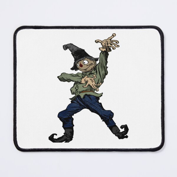 Item preview, Scarecrow Character Dancing with Pointy Black Hat designed and sold by Memecats.