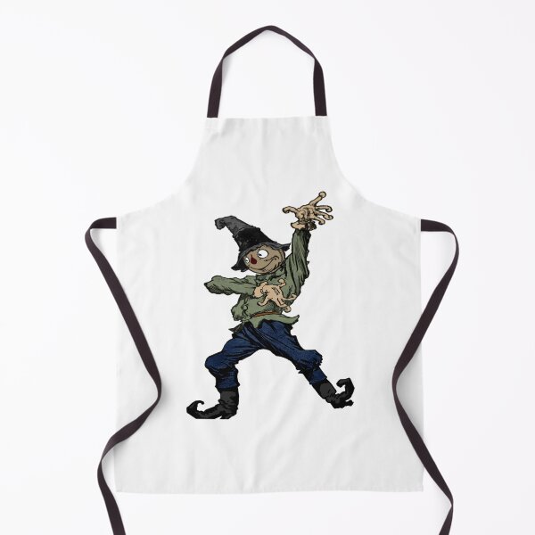 Item preview, Scarecrow Character Dancing with Pointy Black Hat designed and sold by Memecats.