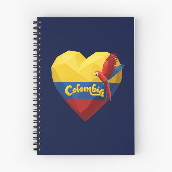 Item preview, Heart of Colombia with Tropical Macaw designed and sold by ArtMochis.