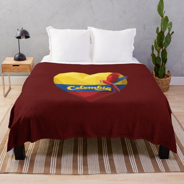 Item preview, Heart of Colombia with Tropical Macaw designed and sold by ArtMochis.