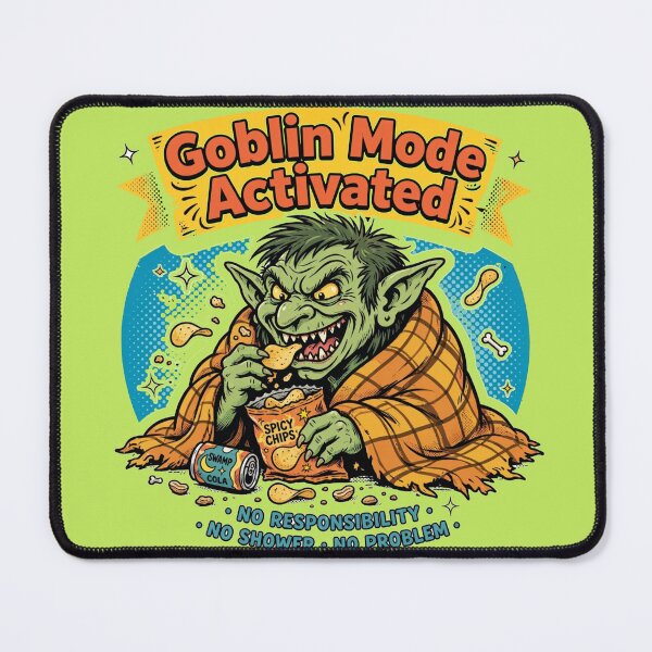 Item preview, Goblin Mode Activated designed and sold by HAYA6395.