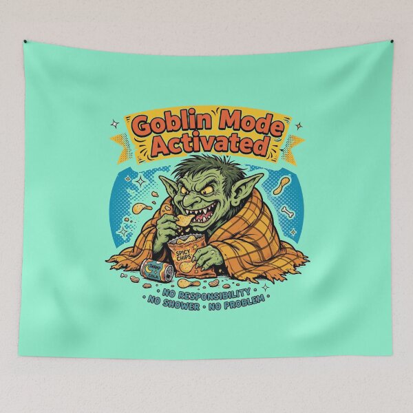 Item preview, Goblin Mode Activated designed and sold by HAYA6395.