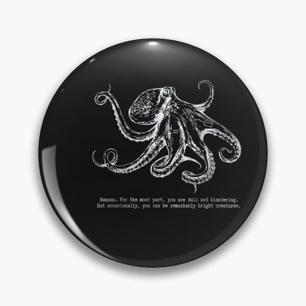 Item preview, Remarkably Bright Creatures Literary Quote Sea Life Coastal designed and sold by FrankIsabel.
