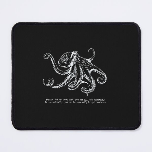 Item preview, Remarkably Bright Creatures Literary Quote Sea Life Coastal designed and sold by FrankIsabel.