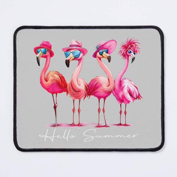 Item preview, Hello Summer Vacation Flamingo Gift Men Women Girls Kids designed and sold by KathieFaugh.
