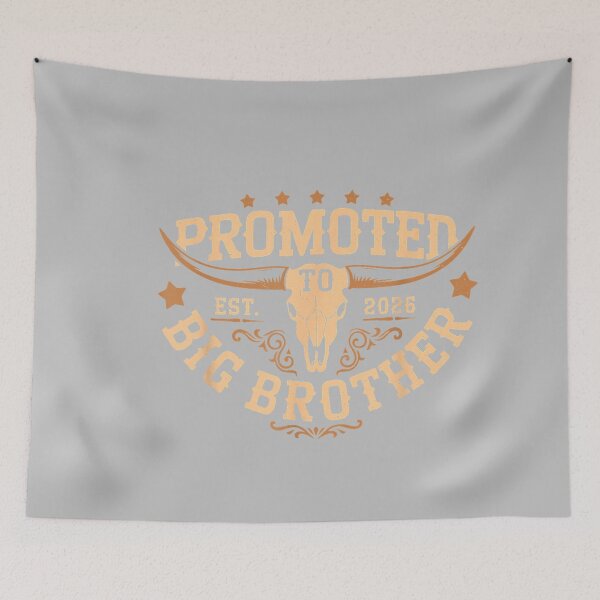 Item preview, Promoted to Big Bro Est 2026 Cowboy First Time Big Brother designed and sold by mjohnson9.