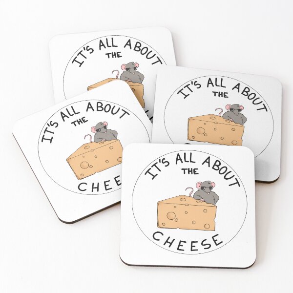 Item preview, Copy of Cute Rat with Cheese | Its all about the cheese v.2 designed and sold by tortillaquemada.