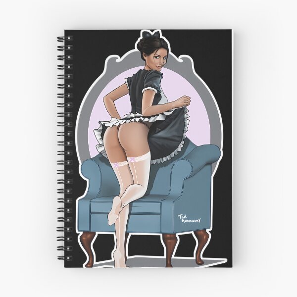 Item preview, Maid Pinup designed and sold by hugsandsnuggle.