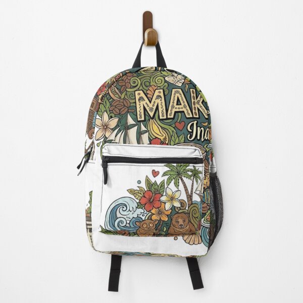 Item preview, Wonderful Makassar Indonesia Travel Souvenir Heritage Colorful Cultural Doodle designed and sold by arisukma11.
