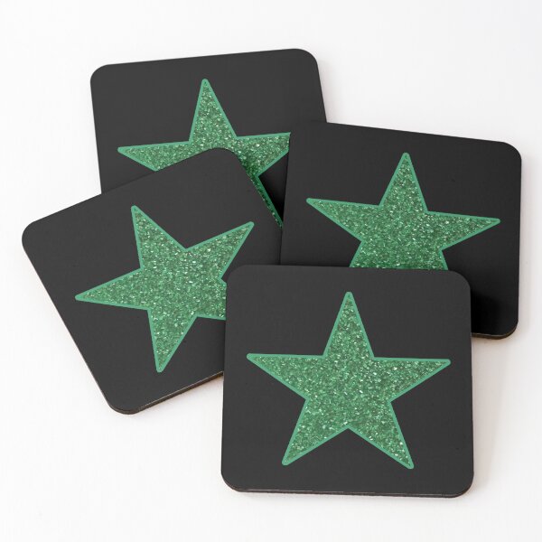 Item preview, Green Crystal Glitter Star designed and sold by BelindaFuller.
