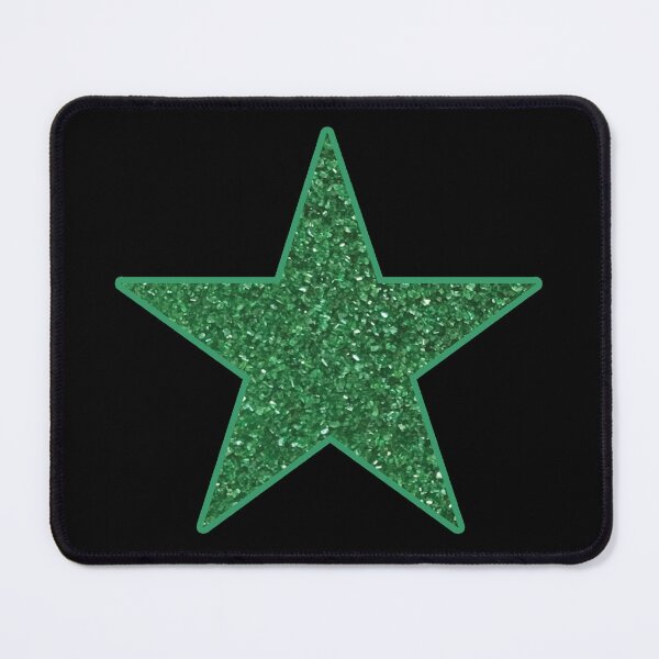 Item preview, Green Crystal Glitter Star designed and sold by BelindaFuller.