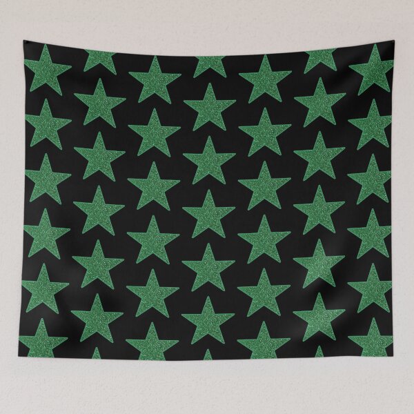 Item preview, Green Crystal Glitter Star designed and sold by BelindaFuller.