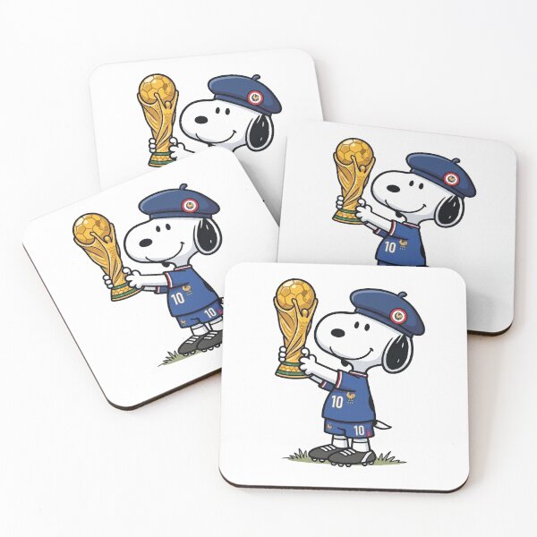 Item preview, Snoopy Champion du Monde Football France designed and sold by windmildesigner.