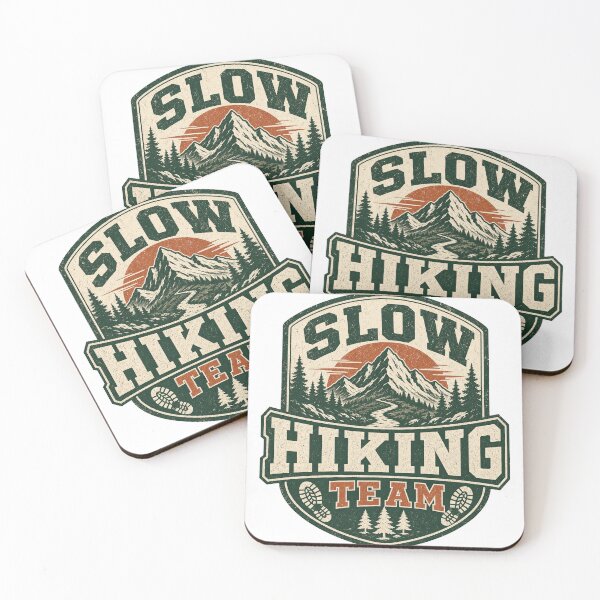 Item preview, Slow Hiking Team designed and sold by aihrgdesign.