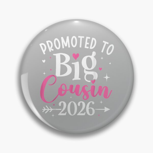 Item preview, Promoted to Big Cousin 2026 Cousin Baby Announcement Girls designed and sold by mjohnson9.