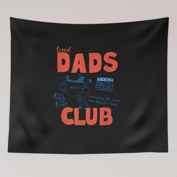 Item preview, Retro Tired Dad Happy Father's Day Funny Dad Papa Life designed and sold by FrankIsabel.