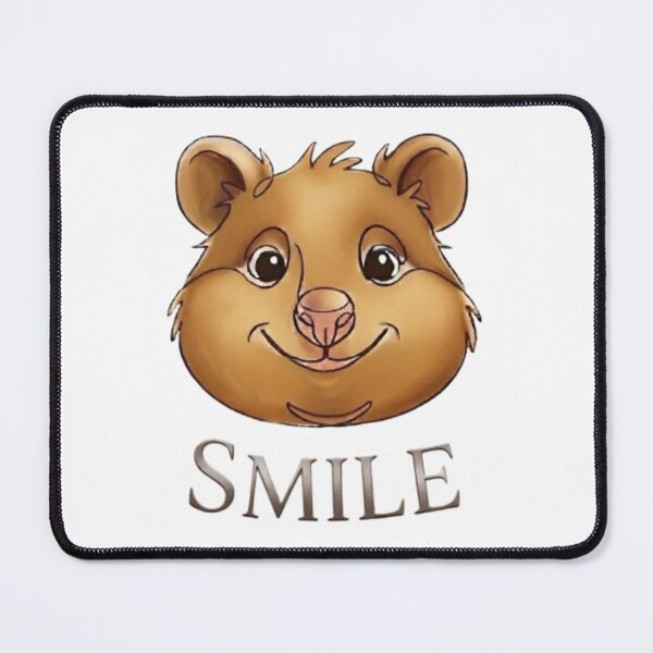 Item preview, Cute Cartoon Quokka Smile | Happy Animal Sticker Art designed and sold by Northern Glow Art.