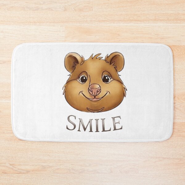 Item preview, Cute Cartoon Quokka Smile | Happy Animal Sticker Art designed and sold by Northern Glow Art.