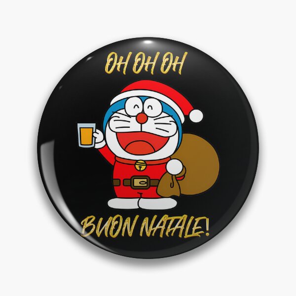 Item preview, Robotic Cat Santa Holding Drink and Gift Sack Holiday Greeting designed and sold by FashionHub005.