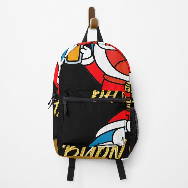Item preview, Robotic Cat Santa Holding Drink and Gift Sack Holiday Greeting designed and sold by FashionHub005.