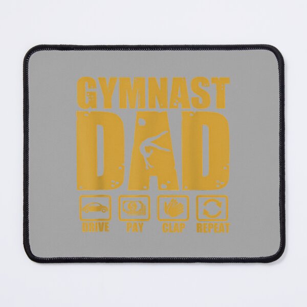 Item preview, Gymnastics Dad Funny Drive Pay Clap Repeat Gymnast Parents_2 designed and sold by ArleneRowe.