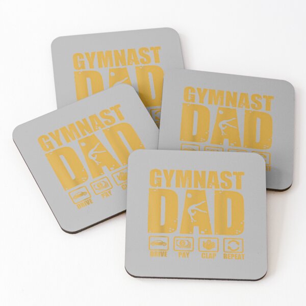 Item preview, Gymnastics Dad Funny Drive Pay Clap Repeat Gymnast Parents_2 designed and sold by ArleneRowe.