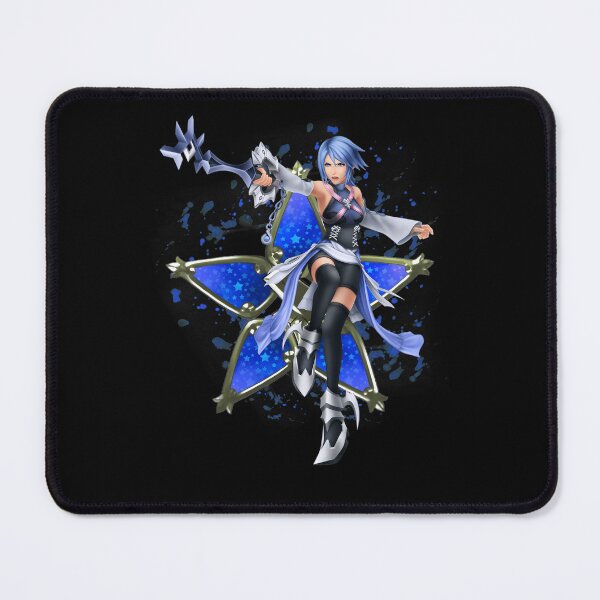 Item preview, Blue Hair Anime Girl Warrior Wielding Key Blade Weapon designed and sold by FashionHub005.