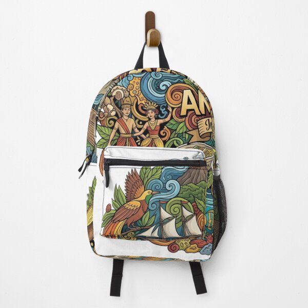 Item preview, Wonderful Ambon Indonesia Travel Souvenir Heritage Colorful Cultural Doodle designed and sold by arisukma11.