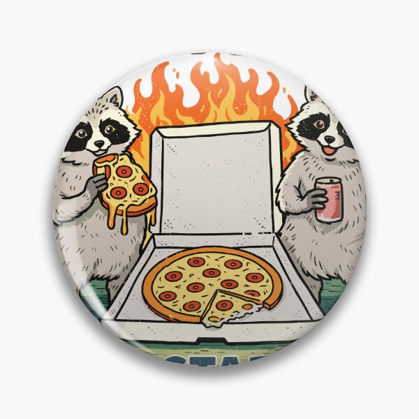 Item preview, Here To Eat Pizza & Start Anarchy designed and sold by Matinez Pink.