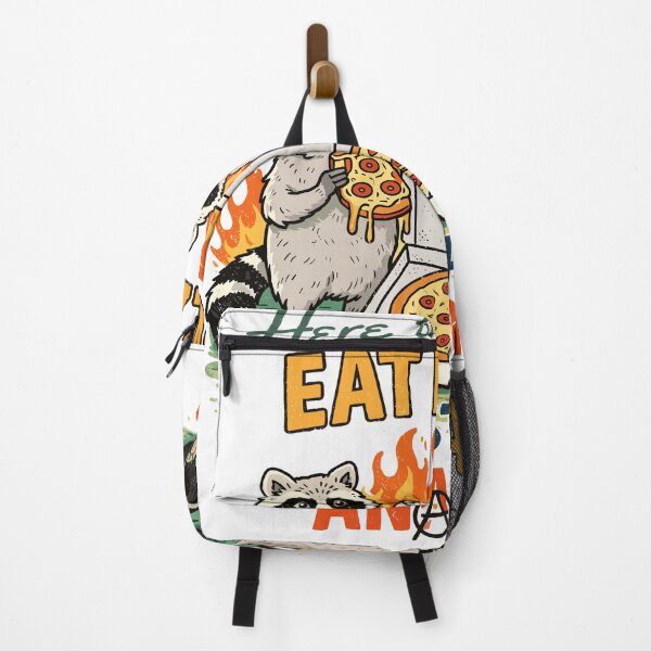 Item preview, Here To Eat Pizza & Start Anarchy designed and sold by Matinez Pink.