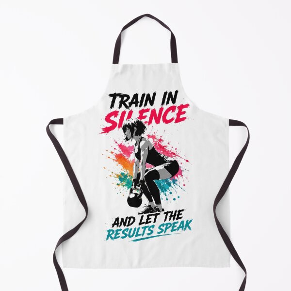 Item preview, Train In Silence Let Results Speak Anime Girl Gym Fitness Graphic designed and sold by Digistore1221.
