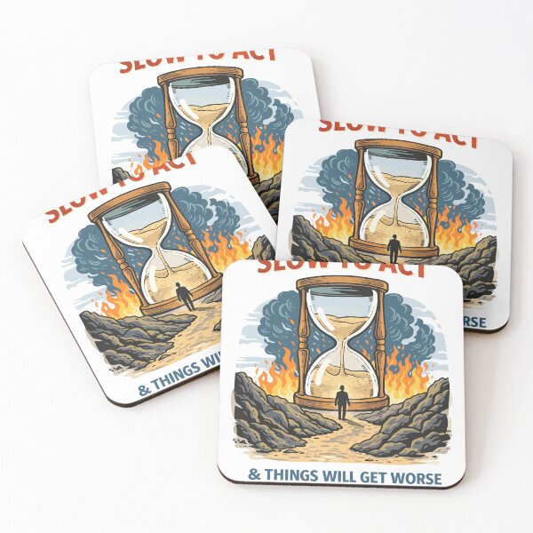 Item preview, Slow To Act & Things Will Get Worse designed and sold by Matinez Pink.