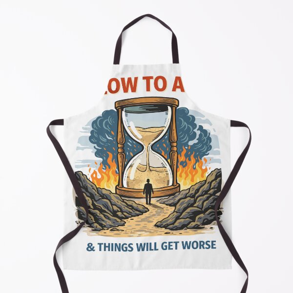 Item preview, Slow To Act & Things Will Get Worse designed and sold by Matinez Pink.