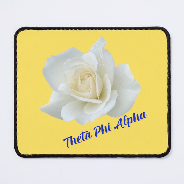 Artikelvorschau, Theta Phi Alpha Sorority White Rose Flower entworfen und verkauft von JaymeOctober.