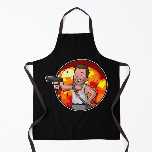 Item preview, Undershirt Holding Pistol In Front Of Large Fiery Explosion designed and sold by JeepsterG.