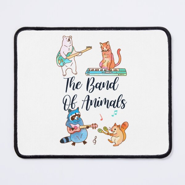Item preview, Watercolor Musical Animals Band Playing Instruments Group Concert designed and sold by FashionHub005.