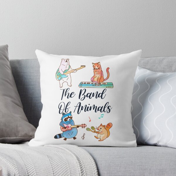 Item preview, Watercolor Musical Animals Band Playing Instruments Group Concert designed and sold by FashionHub005.