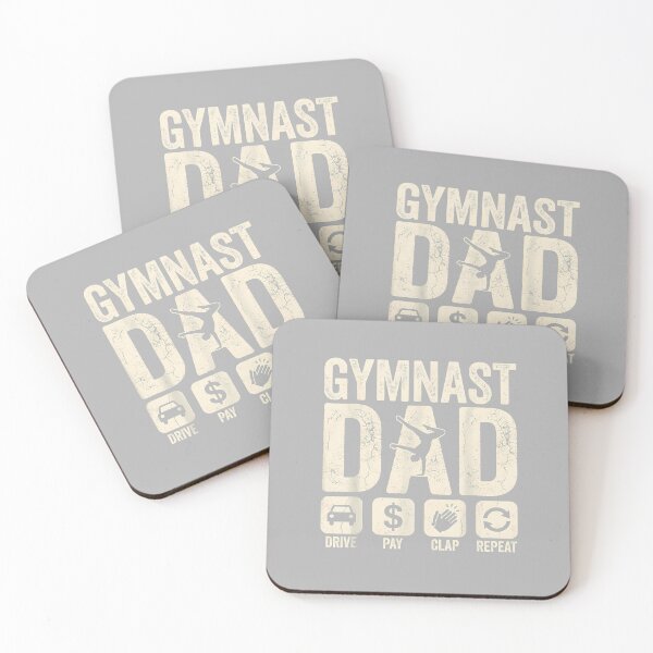 Item preview, Gymnastics Dad Funny Drive Pay Clap Repeat Gymnast Parents designed and sold by ArleneRowe.