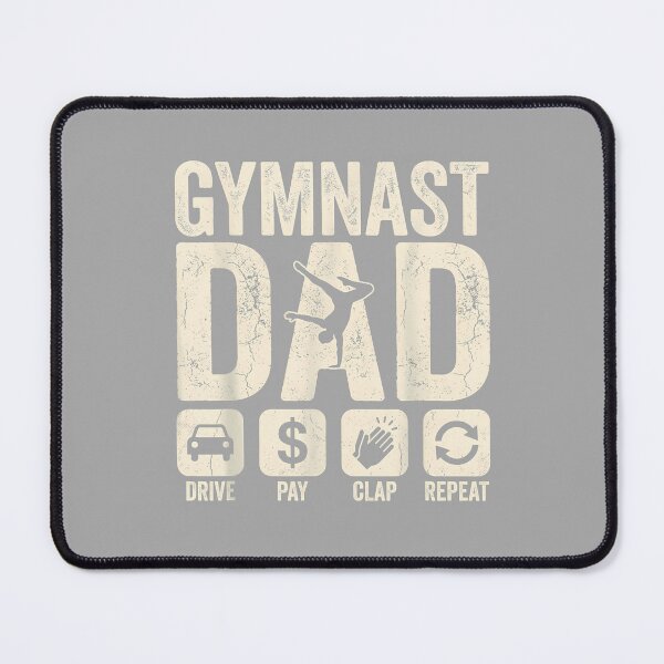 Item preview, Gymnastics Dad Funny Drive Pay Clap Repeat Gymnast Parents designed and sold by ArleneRowe.