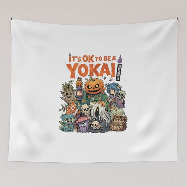 Item preview, It's OK To Be A Yokai designed and sold by Matinez Pink.