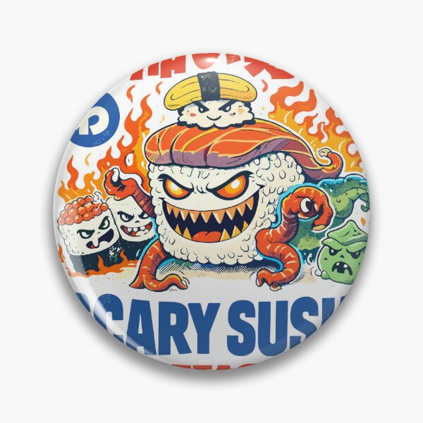 Item preview, Scary Sushi Attack! designed and sold by Matinez Pink.