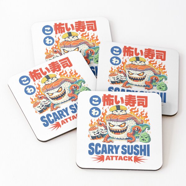 Item preview, Scary Sushi Attack! designed and sold by Matinez Pink.