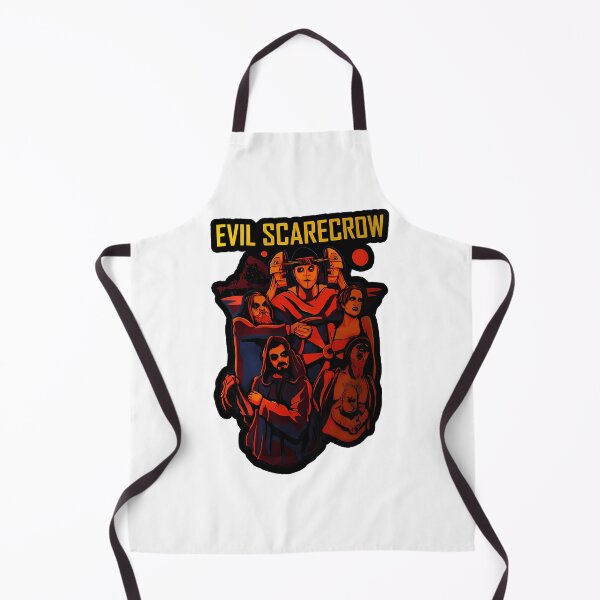 Item preview, Evil Scarecrow Metal Band Silhouette Distorted Face Portrait designed and sold by FashionHub005.