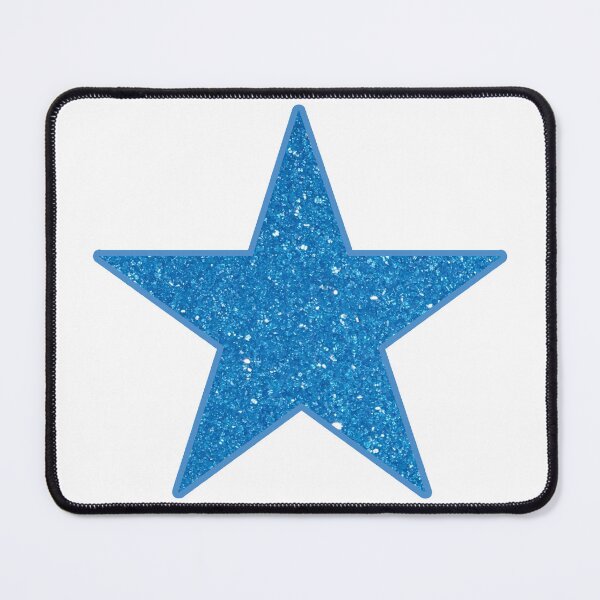 Item preview, Blue Cola Glitter Star designed and sold by BelindaFuller.