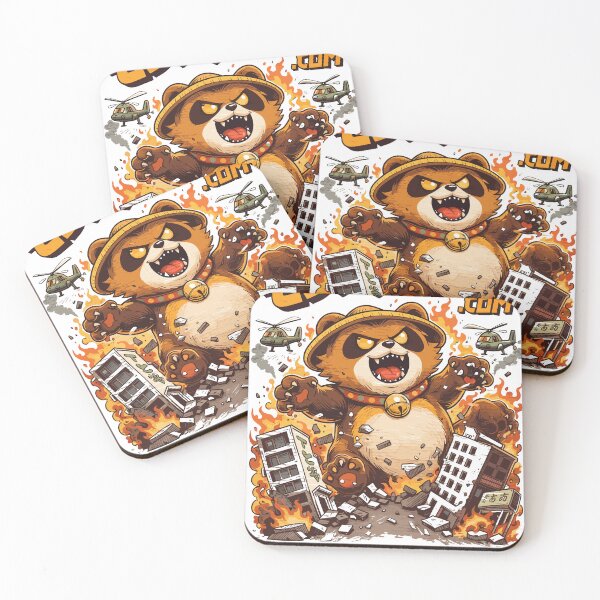 Item preview, Tanuki Mayhem  designed and sold by Matinez Pink.