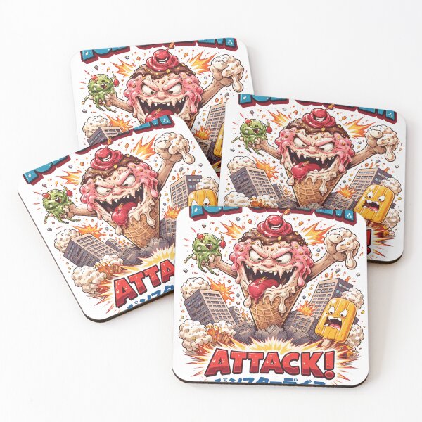 Item preview, Ice Cream Attack! designed and sold by Matinez Pink.